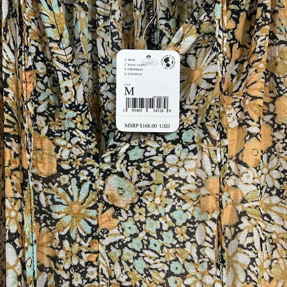 Free People Multicolor Floral Long Sleeve Dress - Picture 2 of 6